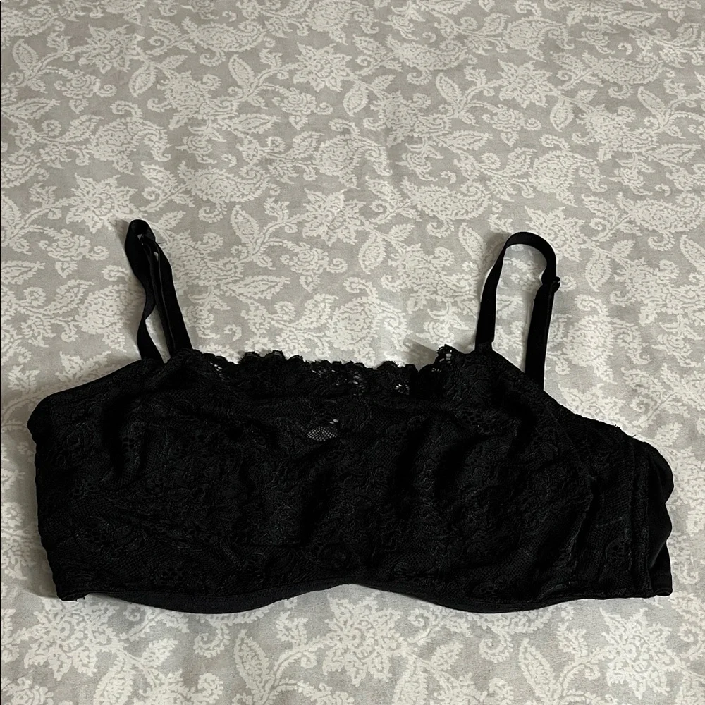 Elegant Black Lace Bra